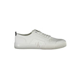 Calvin Klein White Cotton Men Sneaker -   -  Calvin Klein.